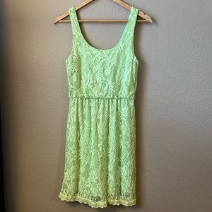 Green Lace Dress
